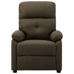 VidaXL Fauteuil de massage Marron Tissu -Fauteuils électriques Soldes image 2 289676