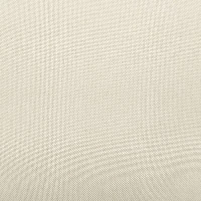 VidaXL Fauteuil inclinable de massage Crème Tissu 2 VidaXL Fauteuil inclinable de massage Crème Tissu – Image 2