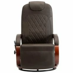 VidaXL Fauteuil de massage TV Marron Similicuir -Fauteuils électriques Soldes image 3 248721