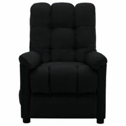 VidaXL Fauteuil inclinable de massage Noir Tissu -Fauteuils électriques Soldes image 3 289808