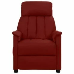 VidaXL Fauteuil de massage inclinable électrique Bordeaux Similicuir -Fauteuils électriques Soldes image 3 3098505