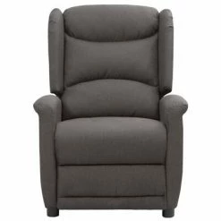 VidaXL Fauteuil de massage inclinable électrique Gris foncé Tissu 8 VidaXL Fauteuil de massage inclinable électrique Gris foncé Tissu -Fauteuils électriques Soldes image 3 3098519