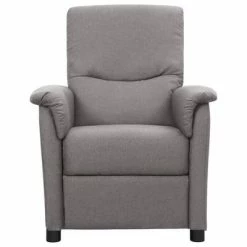 VidaXL Fauteuil de massage inclinable électrique Gris clair Tissu 8 VidaXL Fauteuil de massage inclinable électrique Gris clair Tissu -Fauteuils électriques Soldes image 3 3098556