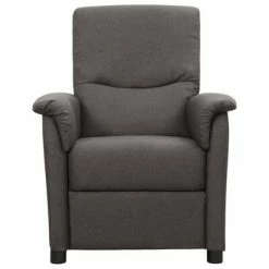 VidaXL Fauteuil de massage inclinable électrique Gris foncé Tissu -Fauteuils électriques Soldes image 3 3098557