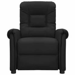 VidaXL Fauteuil inclinable électrique de massage Noir Similicuir -Fauteuils électriques Soldes image 3 3098575