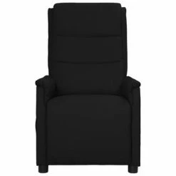 VidaXL Fauteuil inclinable électrique de massage Noir Similicuir -Fauteuils électriques Soldes image 3 3098603