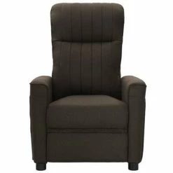 VidaXL Fauteuil électrique de massage Marron foncé Tissu 8 VidaXL Fauteuil électrique de massage Marron foncé Tissu -Fauteuils électriques Soldes image 3 3098894