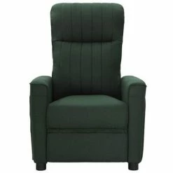 VidaXL Fauteuil électrique de massage Vert foncé Tissu 8 VidaXL Fauteuil électrique de massage Vert foncé Tissu -Fauteuils électriques Soldes image 3 3098895