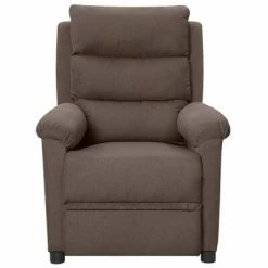 VidaXL Fauteuil électrique de massage Taupe Tissu 8 VidaXL Fauteuil électrique de massage Taupe Tissu -Fauteuils électriques Soldes image 3 3098983