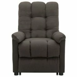 VidaXL Fauteuil inclinable de massage Taupe Tissu -Fauteuils électriques Soldes image 3 3100360