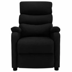 VidaXL Fauteuil inclinable de massage Noir Tissu -Fauteuils électriques Soldes image 3 321228
