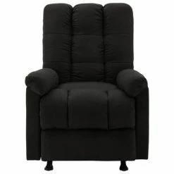 VidaXL Fauteuil de massage inclinable Noir Tissu -Fauteuils électriques Soldes image 3 321412
