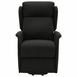 VidaXL Fauteuil de massage inclinable Noir Tissu -Fauteuils électriques Soldes image 3 324033