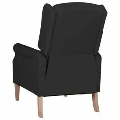 VidaXL Fauteuil de massage inclinable Noir Tissu 8 VidaXL Fauteuil de massage inclinable Noir Tissu -Fauteuils électriques Soldes image 3 329270