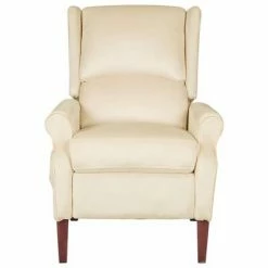 VidaXL Fauteuil de massage inclinable Crème Velours -Fauteuils électriques Soldes image 3 329299