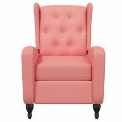VidaXL Fauteuil de massage inclinable Rose Velours -Fauteuils électriques Soldes image 3 329356