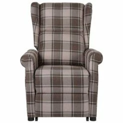 VidaXL Fauteuil de massage inclinable Beige Tissu -Fauteuils électriques Soldes image 3 329470