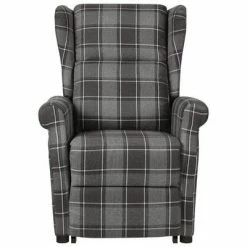 VidaXL Fauteuil de massage inclinable Gris Tissu 8 VidaXL Fauteuil de massage inclinable Gris Tissu -Fauteuils électriques Soldes image 3 329471