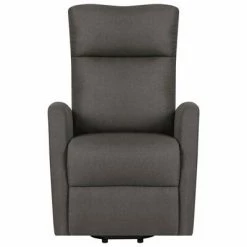 VidaXL Fauteuil de massage inclinable Gris foncé Tissu -Fauteuils électriques Soldes image 3 329616