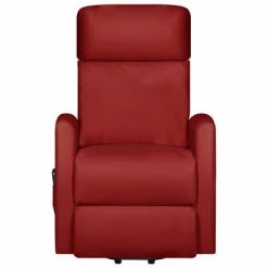 VidaXL Fauteuil inclinable de massage Rouge bordeaux Similicuir 8 VidaXL Fauteuil inclinable de massage Rouge bordeaux Similicuir -Fauteuils électriques Soldes image 3 329636