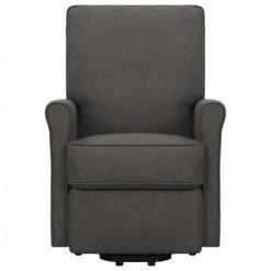 VidaXL Fauteuil de massage inclinable Gris foncé Tissu -Fauteuils électriques Soldes image 3 329730