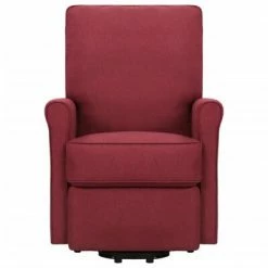 VidaXL Fauteuil de massage inclinable Rouge bordeaux Tissu -Fauteuils électriques Soldes image 3 329732