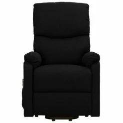 VidaXL Fauteuil de massage inclinable Noir Tissu -Fauteuils électriques Soldes image 3 329751