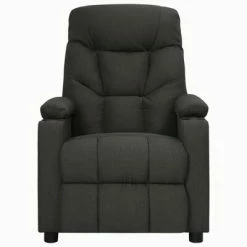 VidaXL Fauteuil de massage inclinable Noir Tissu -Fauteuils électriques Soldes image 3 339094