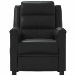 VidaXL Fauteuil de massage inclinable Noir Similicuir -Fauteuils électriques Soldes image 3 342370