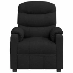 VidaXL Fauteuil de massage inclinable Noir Tissu -Fauteuils électriques Soldes image 3 348084