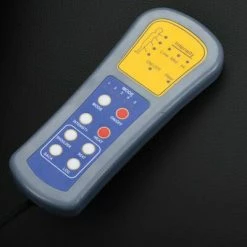 VidaXL Fauteuil de massage Noir Similicuir -Fauteuils électriques Soldes image 3 60595