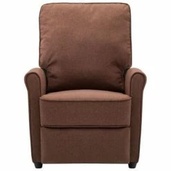 VidaXL Fauteuil de massage Marron Tissu -Fauteuils électriques Soldes image 4 248672
