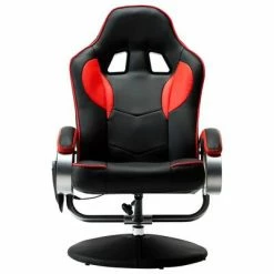 VidaXL Fauteuil de massage avec repose-pied Rouge Similicuir 9 VidaXL Fauteuil de massage avec repose-pied Rouge Similicuir -Fauteuils électriques Soldes image 4 249331