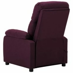 VidaXL Fauteuil de massage Violet Tissu 9 VidaXL Fauteuil de massage Violet Tissu -Fauteuils électriques Soldes image 4 289679