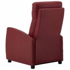 VidaXL Fauteuil de massage inclinable Rouge bordeaux Similicuir -Fauteuils électriques Soldes image 4 289727