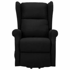 VidaXL Fauteuil de massage inclinable Noir Tissu -Fauteuils électriques Soldes image 4 289742