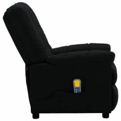 VidaXL Fauteuil inclinable de massage Noir Tissu -Fauteuils électriques Soldes image 4 289808