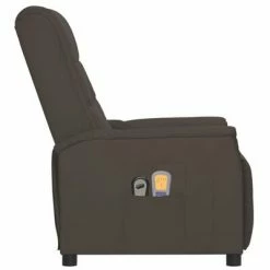 VidaXL Fauteuil inclinable électrique de massage Gris Similicuir -Fauteuils électriques Soldes image 4 3098607
