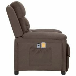 VidaXL Fauteuil électrique de massage Taupe Tissu 9 VidaXL Fauteuil électrique de massage Taupe Tissu -Fauteuils électriques Soldes image 4 3098983