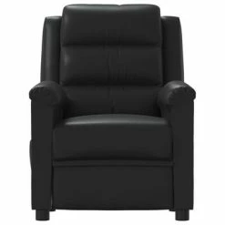 VidaXL Fauteuil électrique de massage Noir Similicuir -Fauteuils électriques Soldes image 4 3098994