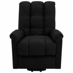 VidaXL Fauteuil inclinable de massage Noir Tissu -Fauteuils électriques Soldes image 4 321392