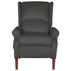 VidaXL Fauteuil de massage inclinable Gris foncé Velours -Fauteuils électriques Soldes image 4 329291