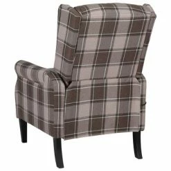 VidaXL Fauteuil de massage inclinable Beige Tissu -Fauteuils électriques Soldes image 4 329303