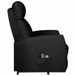 VidaXL Fauteuil inclinable de massage Noir Similicuir 9 VidaXL Fauteuil inclinable de massage Noir Similicuir -Fauteuils électriques Soldes image 4 329632