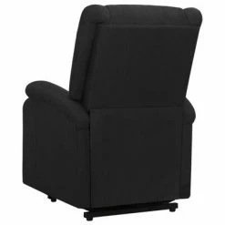 VidaXL Fauteuil de massage inclinable Noir Tissu -Fauteuils électriques Soldes image 4 329711