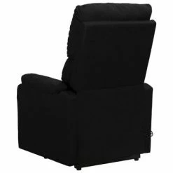 VidaXL Fauteuil de massage inclinable Noir Tissu -Fauteuils électriques Soldes image 4 329751