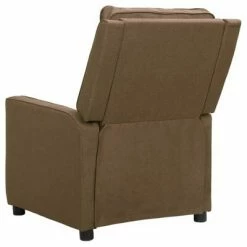VidaXL Fauteuil de massage inclinable Taupe Tissu -Fauteuils électriques Soldes image 4 338974