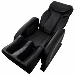 VidaXL Fauteuil de massage Noir Similicuir -Fauteuils électriques Soldes image 5 244300