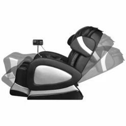 VidaXL Fauteuil de massage avec écran Noir Similicuir -Fauteuils électriques Soldes image 5 244301