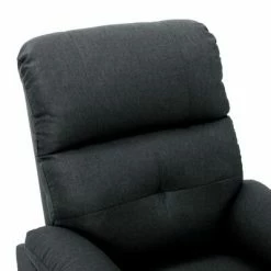 VidaXL Fauteuil de massage Gris foncé Tissu -Fauteuils électriques Soldes image 5 289673